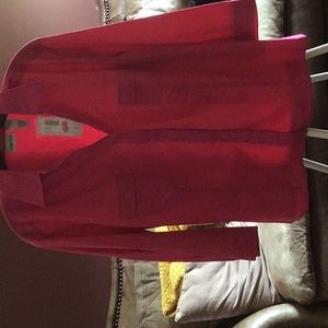 Chico’s pink blouse.  Size 3. Brand new.